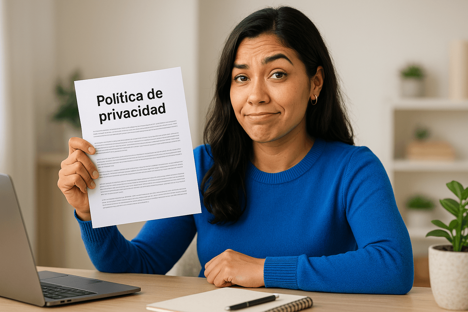 Ilustración de la política de privacidad de Cobertu - Protección de datos personales